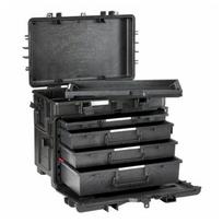 Explorer Cases 5140 Trolley Black with Empty Drawers | 250781 | 8024482180076