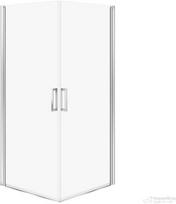 SET C380 KABINA MODUO KWADRATOWA 2 DRZWI PEŁNE 80X80X195 WIR | SZEZ1006341522 | 5901771151227