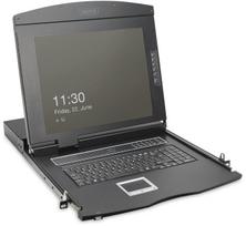Digitus DIGITUS Modułowa konsola 19''HD LCD 16-port HDMI KVM Szwajcaria | DS-72221-7CH | 4016032491705