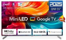 Telewizor CHiQ M55QA9 TV 55'', UHD MiniLED Google TV DLG 120 Hz | M55QA9 | 8592344205477