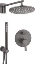 Zestaw prysznicowy Deante Arnika Titanium Komplet podtynkowy | NAC D9QP | 5908212096604