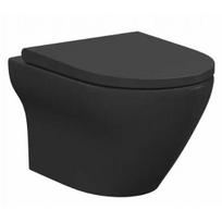 Cersanit SB574 MZ UM LARGA OVAL CLEAN ON DESKA SLIM WRAP DUR WO ŁW ANTRACYT BOX | SZCZ1002936324 | 5901771060383