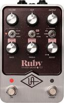 Universal Audio UA UAFX Ruby '63 Top Boost Amplifier - Efekt Gitarowy | UA GPM-RUBY | 819937003332
