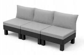 Keter Darza kanapa trzyosobowy Elements 3 Seater poduszki/kolory 8711245158020 | 8711245158020 | 8711245158020