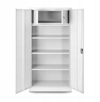 Diablo Chairs Aktenschrank mit Geheimfach TOMASZ, 900 x 1850 x 450 mm, weiß | 5902560337211 | 5902560337211