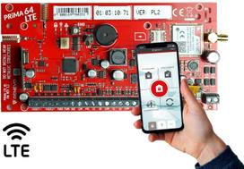 Genevo PRiMA64LTE WL CA GENEVO Centrala alarmowa z komunikatorem 4G(LTE) i modułem radiowym | PRiMA64LTE WL CA | 5903240615001