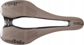 Selle Italia Siodło SELLE ITALIA SLR BOOST GRAVEL TI316, Superflow S (id match - S3), TI 316 Rail, Fibra-Tek, Light Gel, 204g, Brązowe (NEW) | SIT-041A420IKC012 | 8030282540729