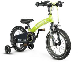 Qplay Rowerek Biegowy Miniby 14 cali Green | 6386-PMI | 5061047481547
