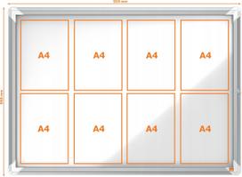 Nobo Gabl mag zew Nobo Premium Plus 8xA4 | 1902579 | 5028252064057