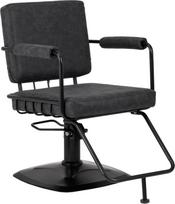 Activeshop Gabbiano fotel fryzjerski Katania Loft Old Leather czarny | 5906717456084 | 5906717456084
