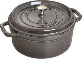 STAUB Garnek żeliwny okrągły 40500-246-0 3 8 l grafitowy | 40500-246-0 | 3272341024183