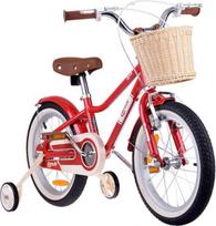 Royalbaby RoyalBaby Uroczy Miejski Rower z koszykiem dziecięcy Eurocle 16'' RB16B-38 | RO0158 | 5905258530338