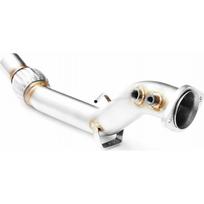 RM Motors Downpipe BMW e60 e61 520d M47N2 2005-2008 63,5 mm163 ps | 5903713138082 | 5903713138082