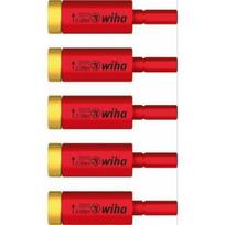 Wiha Wiha Zestaw adapterów dynamometrycznych easyTorque electric slimBit i uchwytem SlimVario, 5-cz. w opakowaniu blistrowym 29701S5 41479 | 41479 | 4010995414795