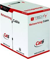 Techly Skrętka Kat 6 F/UTP linka 305m szara 100% miedzi | ITP-C6F-FL | 8054529025664