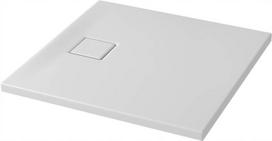 Brodzik Cersanit W S932-157 SET B450 BRODZIK KWADRATOWY TAKO SLIM 80X4 BIAŁY MAT ( S932-145 ) + SYFON (VIRT)// KNC.B.TAKO.KW.80X4-B+SYF | 5901771012801 | 5901771012801