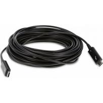 LMP Thunderbolt 3 (USB-C) Optical Cable, active, 40Gbit/s, black, 10 m | 21292 | 7640113435684