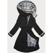 Plona moteriška parka su gobtuvu BH Forever juoda (BH-2403)