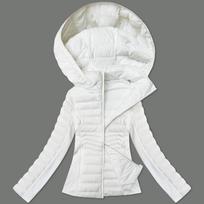 Moteriška striukė iš kombinuotų medžiagų J Style balta (16M9225-281)