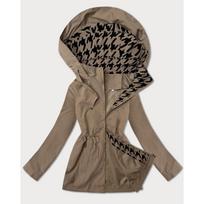 Plona striukė su dekoratyviniu pamušalu J Style smėlio spalvos (16M9252-62)