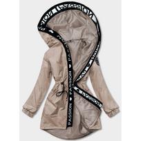Moteriška oversize parka cappuccino spalvos (b8080-12)
