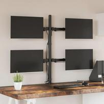 TV laikiklis VidaXL 358004 13-27”, Juoda