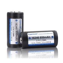 KeepPower akumuliatorius 16340 850mAh 3,7V 2vnt.