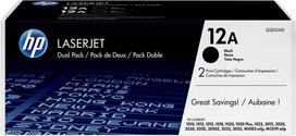 Kasetė lazeriniui spausdintuvui Originaal tooner HP 12A (Q2612A) Black 2000 lk