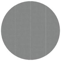 Baseino paklotas VidaXL, 500 cm, Pilka