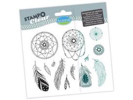 Antspaudų rinkinys silikone Aladine Stampo Clear 13vnt. Attrape Reve blister.