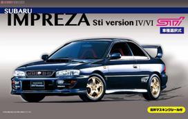Klijuojamas modelis Fujimi ID-99 Subaru Impreza Sti ver IV/VI w/Window Masking Seal 47522 1/24