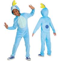 Pokemon Sobble karnavalinis kostiumas mėlynas persirengimo kostiumas 126-136 cm (7-8 metai), M