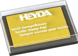Dažų kempinėlė antspaudams tekstilei Heyda 204888510, geltona