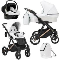 Universalus vežimėlis Kunert Lazzio Premium 3in1, White ECO