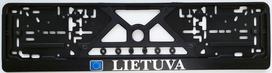 Valstybinio numerio laikiklis Lietuva su Euro vėliava Virbantė 520 x 110 mm, 1 vnt.