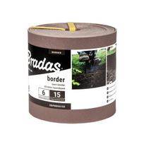 Vejos atitvaras Bradas Border 6 m x 15 cm, rudas