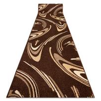 Rugsx kiliminis takas Karmel Fryz - Coffee, 70x120 cm