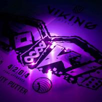 Viking Discs LED-šviesos diskams (10 vnt.) pink