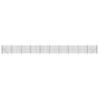 Vielinė tinklinė tvora vidaXL 1,4x25m