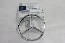 "Mercedes-Benz W212 Estate" galinio bagažinės dangčio ženkliukas "Star" originalus A2128170116