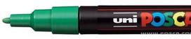 Žymeklis UNI Posca PC-3M, apvalus, 0.9 - 1.3 mm, žalias