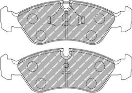 Ferodo Racing Front Brake Pads For OPEL 2.3 D Omega (A) FCP584