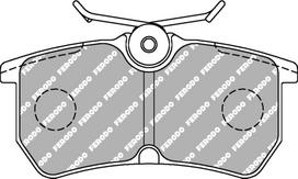 Ferodo Racing Rear Brake Pads For FORD 2.0 RS FOCUS I (DAW, DBW) FCP1319