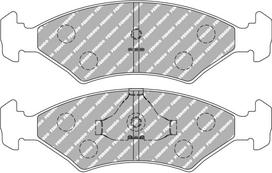 Ferodo Racing Front Brake Pads For FORD 1.8 Si 16V Fiesta (3) FCP206