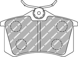 Ferodo Racing Rear Brake Pads For VOLKSWAGEN 2.3 V5 4motion BORA Estate (1J6) FCP1491