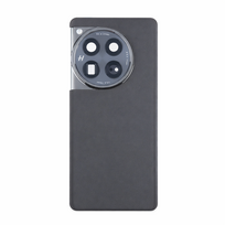 OnePlus 12 galinis dangtelis su kameros stikliuku (Black) (Compatible)