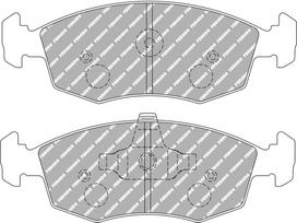 Ferodo Racing Front Brake Pads For FORD 1.8 i 16V Escort (7) FCP276
