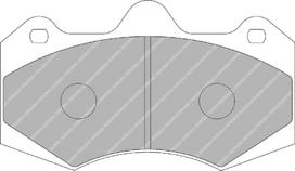 Ferodo Racing Front Brake Pads For MCLAREN Spider 3.8 650 LT FRP3084