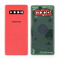 Samsung Galaxy S10 (G973) dangtelis su kameros stikliuku (Red) (Pulled / Grade A)
