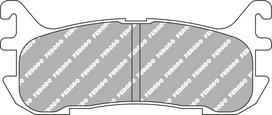 Ferodo Racing Rear Brake Pads For MAZDA 1.6 i (NB) 16V MX-5 II FCP1012
